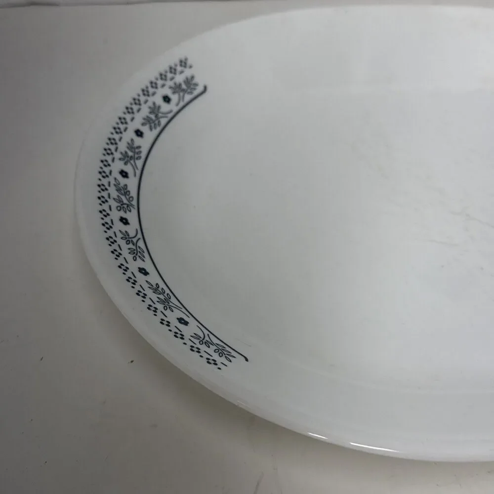 Vintage Corelle BLUEBERRY Oval Serving Platter 12
